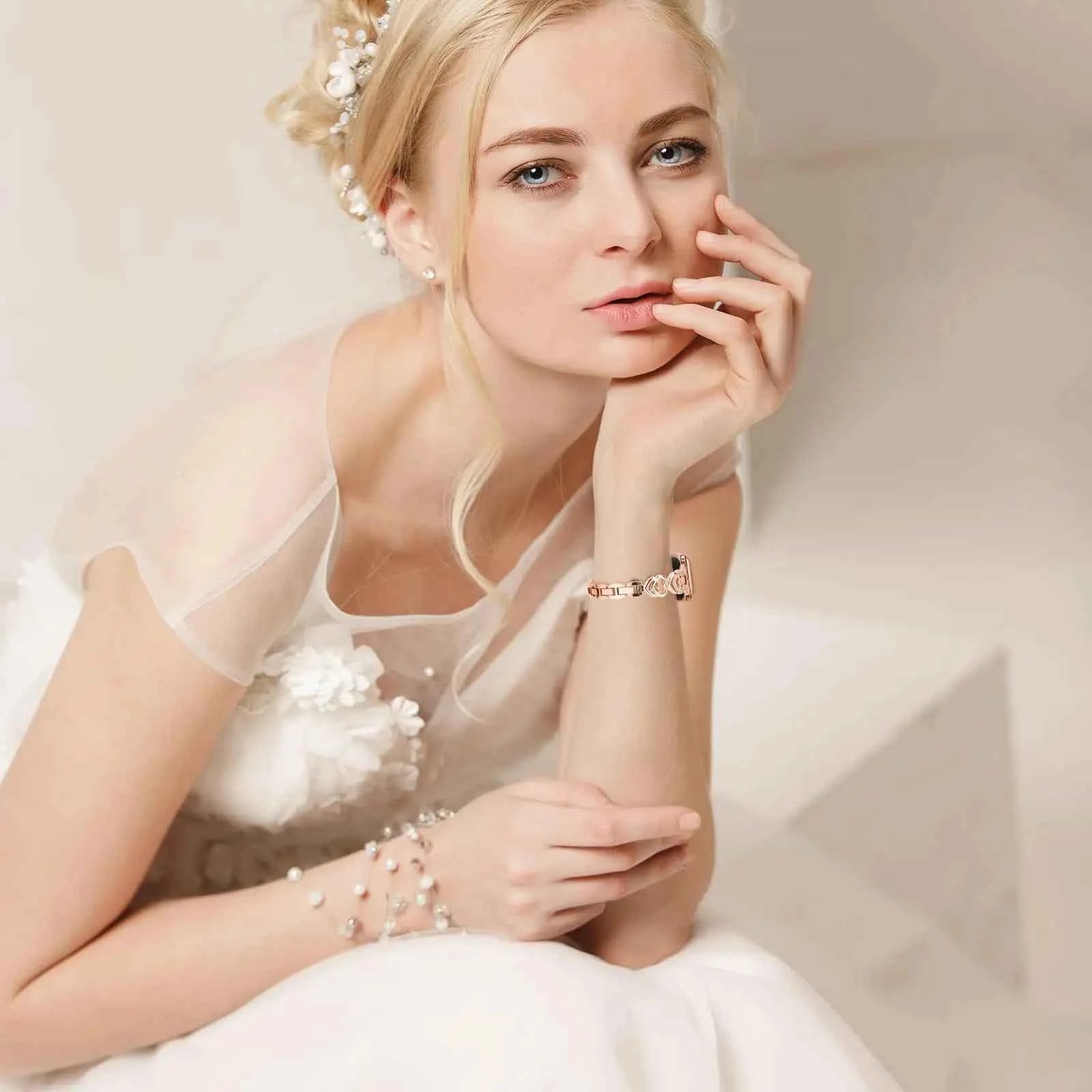 Diamond Heart Strap for Apple Watch