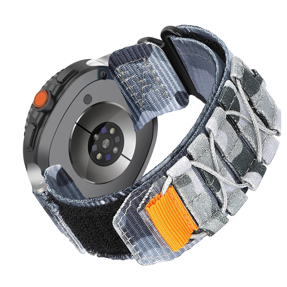 Nylon Travel Loop Band for Samsung Galaxy Watch 8 / Galaxy Watch 8 Classic