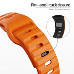 Two-Tone Silicone Sport Band for Apple Watch