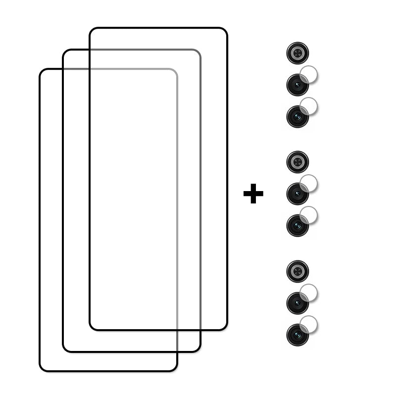 Full Cover Tempered Glass Screen & Camera Protector for Nubia RedMagic 10 Air