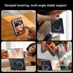 Slim Carbon Fiber Magnetic Case with 360° Rotating Kickstand for Samsung Galaxy Z Fold 8