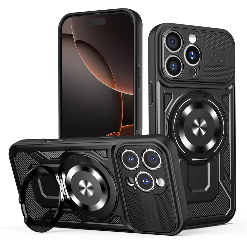 Heavy-Duty Armor MagSafe Case for iPhone 16 Series