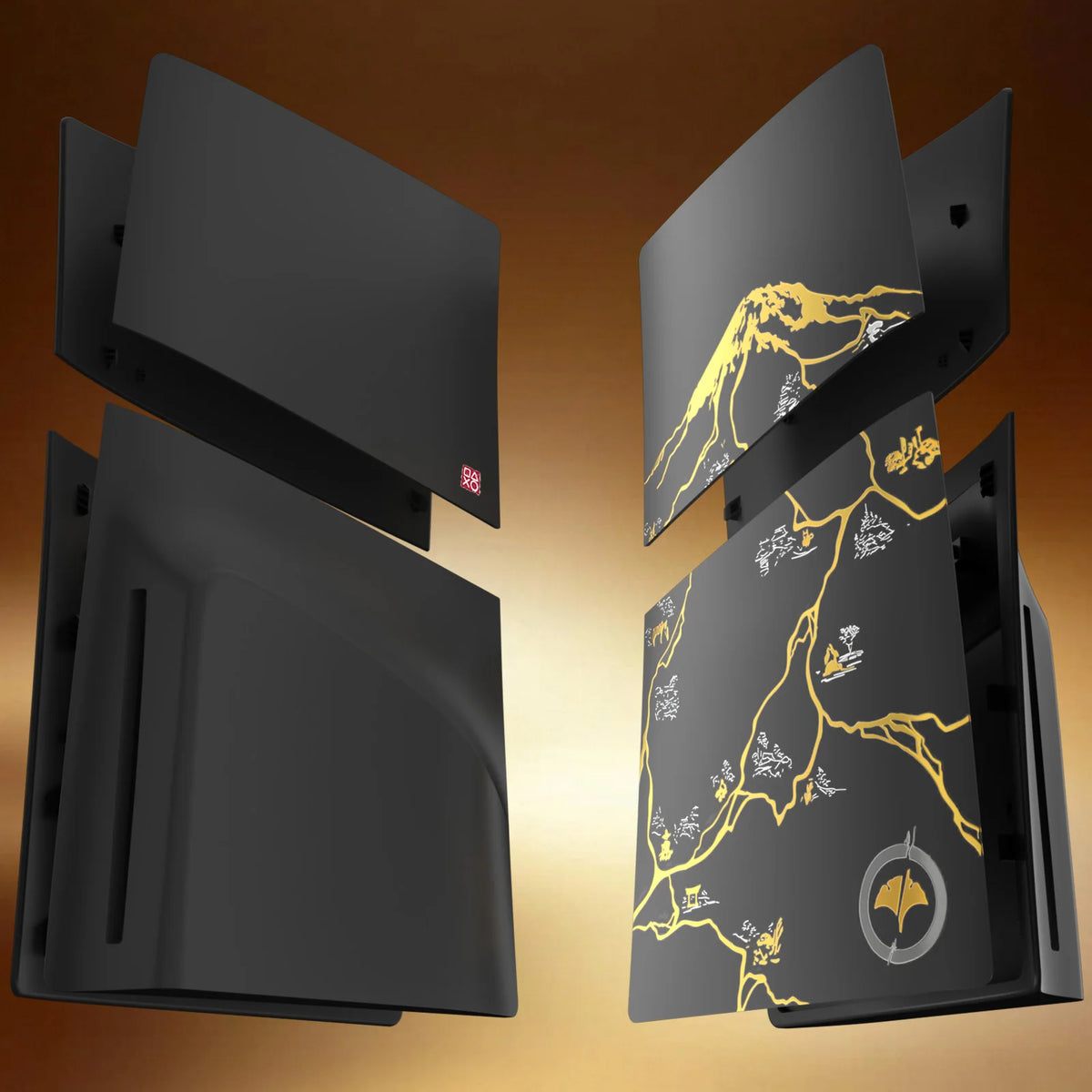 Map-Themed Hard Plastic PlayStation 5 Pro Faceplates