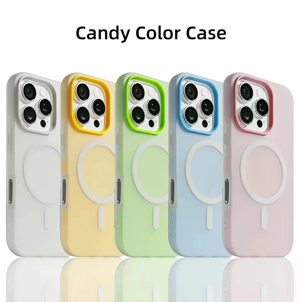 Translucent MagSafe Alignment Case with Raised Camera Ring for iPhone 12 Series