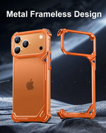 iPhone 17 Series 9-Shaped Minimalist Shockproof Bumper Case with Stand