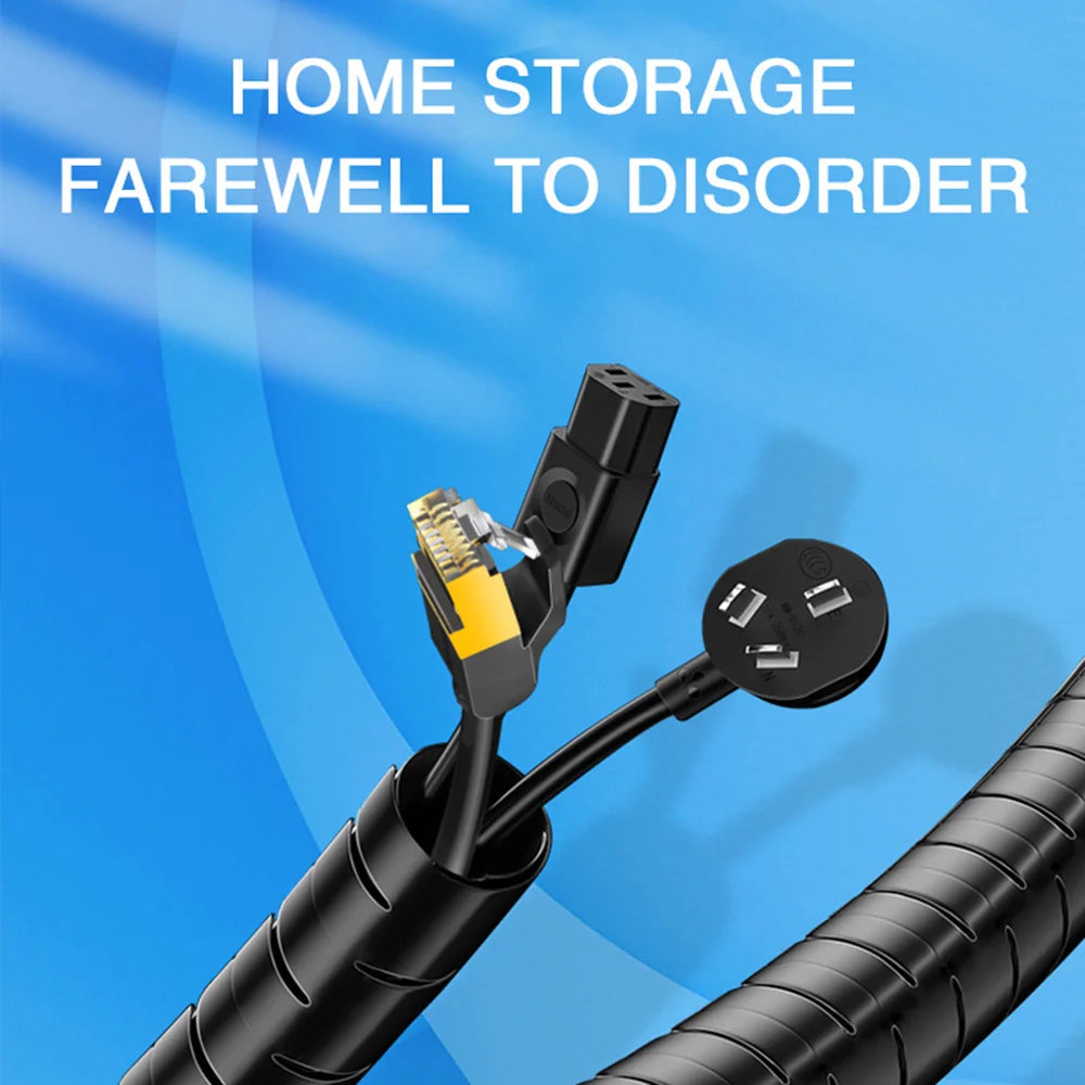 Flexible Spiral Cable Organizer Tube