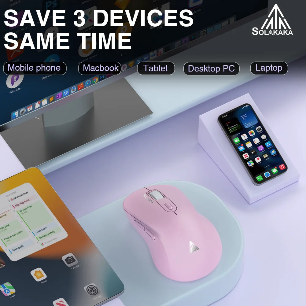 Solakaka SM66 Lightweight Ergonomic Mouse