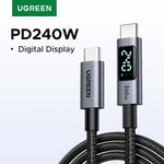 UGREEN 240W USB-C Cable with Digital Power Display