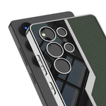 Shockproof TPU + Leather Case for Samsung Galaxy S25 Ultra