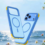 Matte Polycarbonate MagSafe Case with Shockproof TPU Bumper for iPhone 18 Series