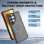 Shockproof Dual-Layer Case with 4-Corner Airbag Protection for Samsung Galaxy S26 Series