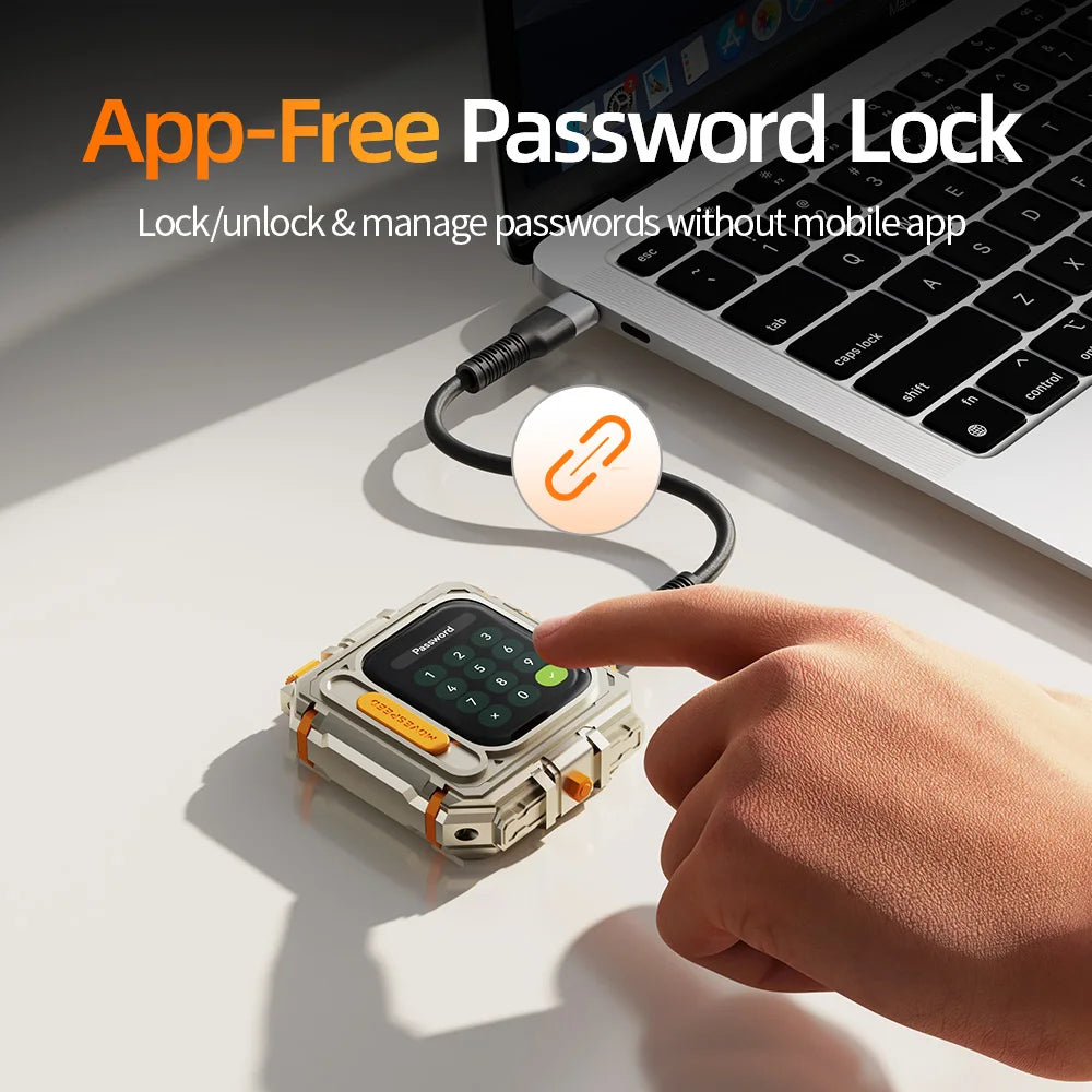 MOVESPEED GD10 1050MB/s External SSD with Touchscreen