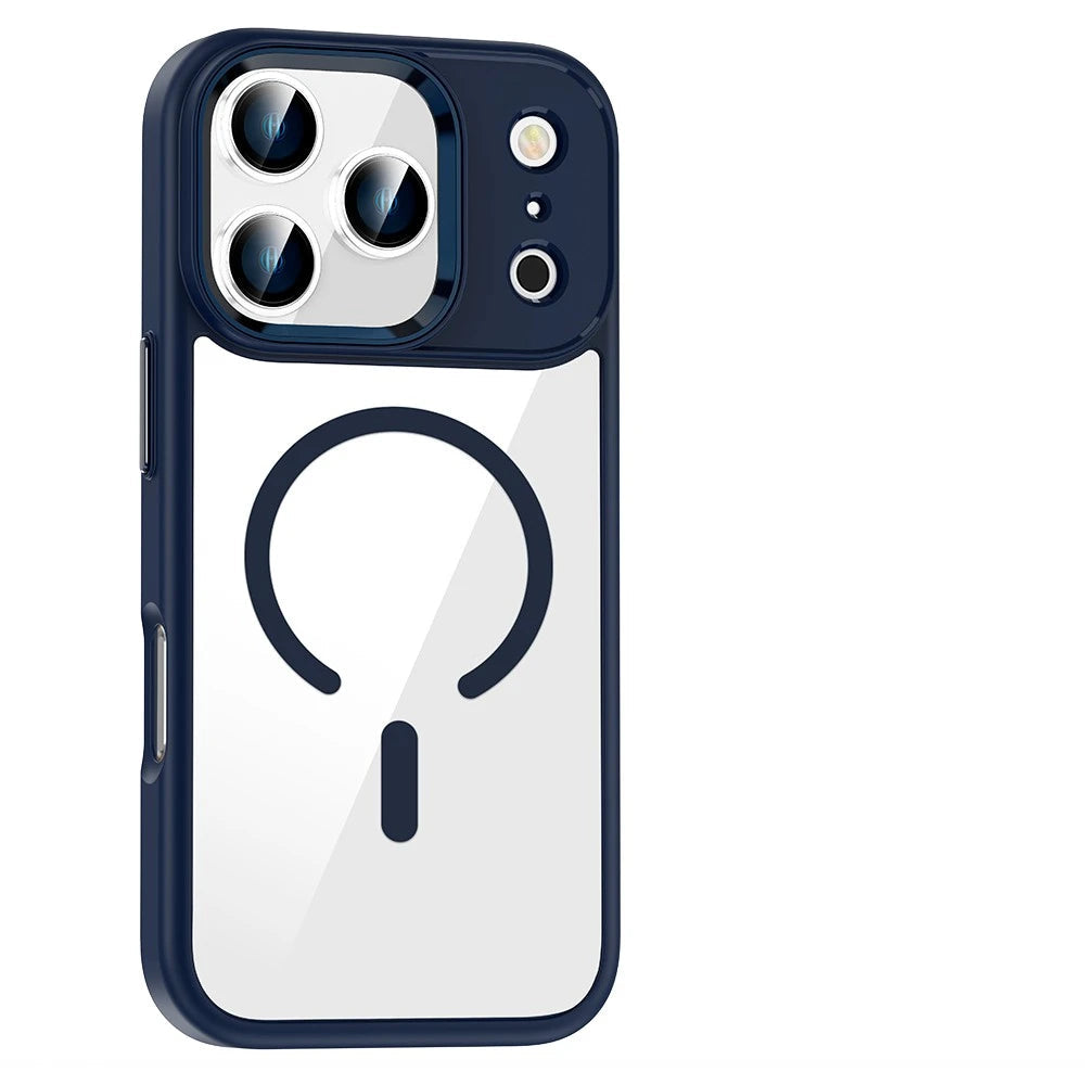 Crystal Clear Shockproof MagSafe Case for iPhone 17 Series