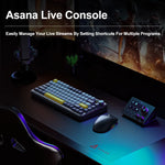 Ajazz AKP03E Desktop Control Panel with Customizable Macro Keys