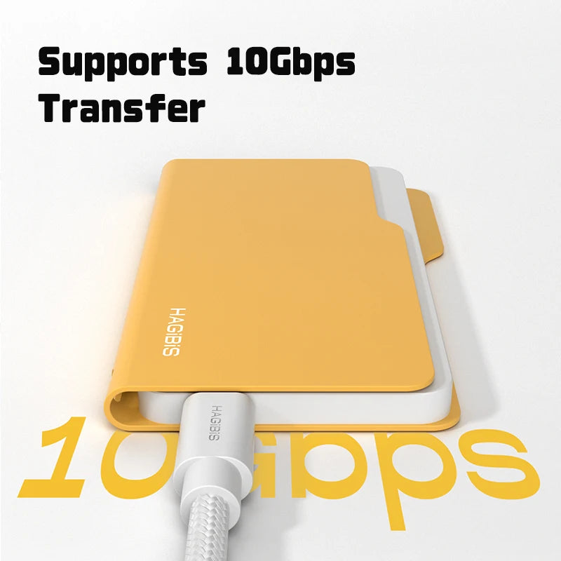 Hagibis M.2 NVMe PCIe SSD Enclosure for 2230–2280 SSDs