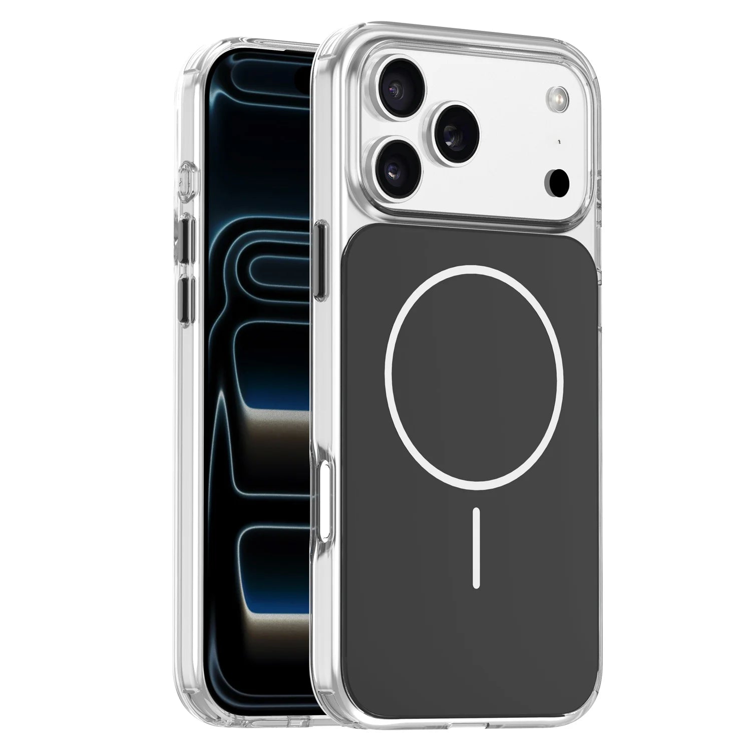 Slim Transparent MagSafe Case for iPhone 17 Series