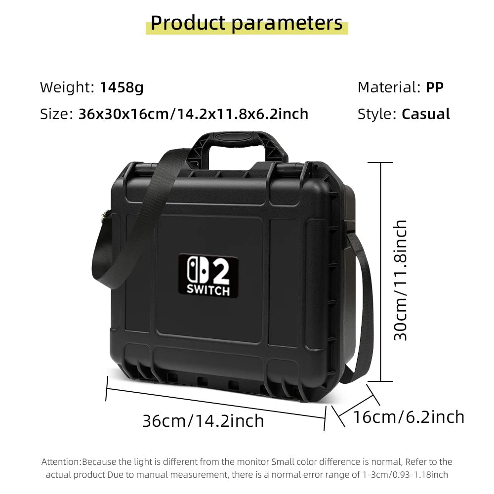 Nintendo Switch 2 Shockproof & Explosion-Proof Storage Case
