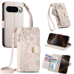 Crossbody Leather Wallet Case for Google Pixel 10 Series