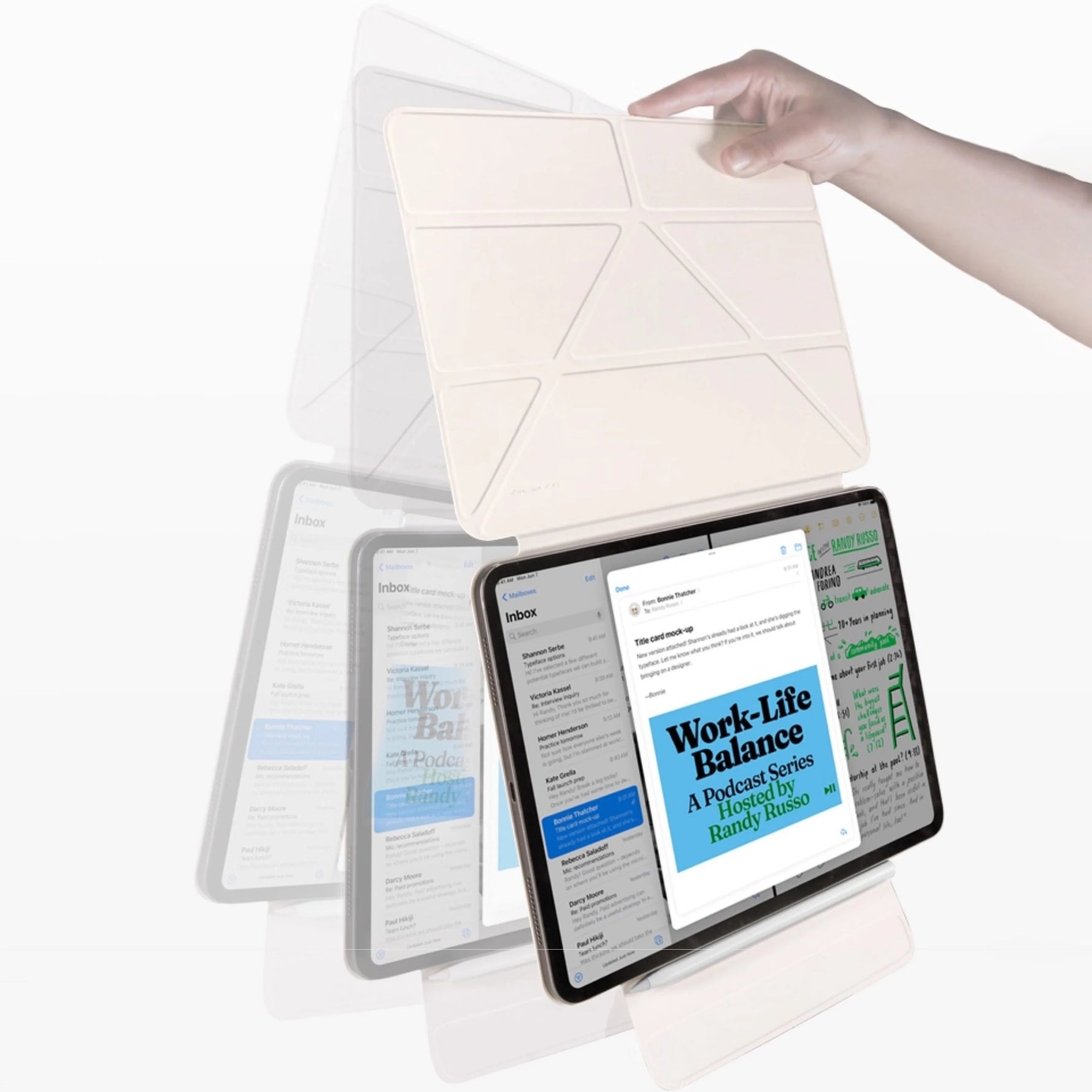 iPad Pro M5 (2025) Magnetic Protective Case