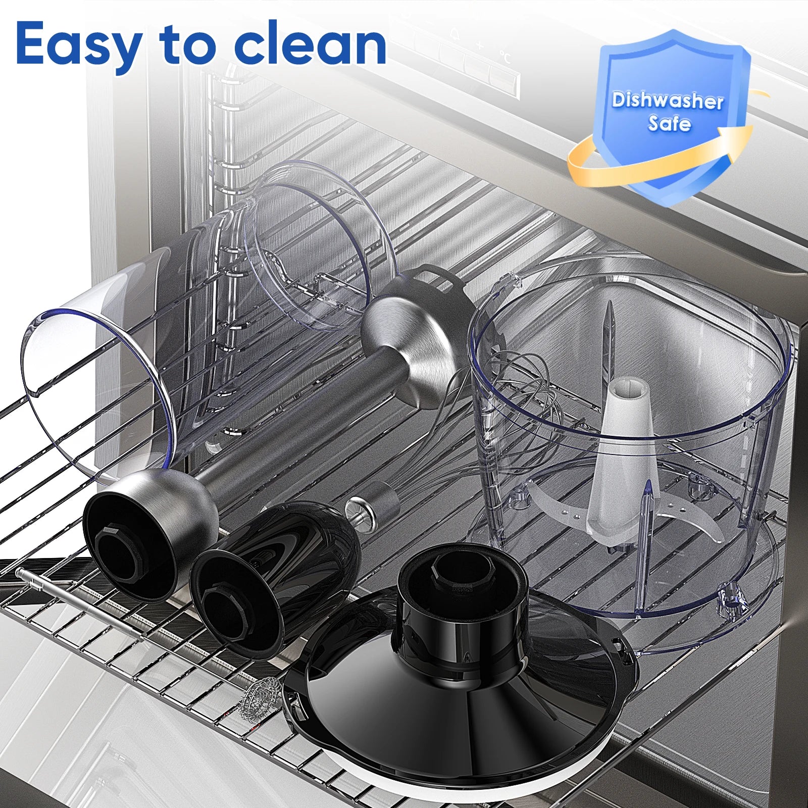 BioloMix 5-in-1 Immersion Hand Blender: Ultimate Kitchen Companion