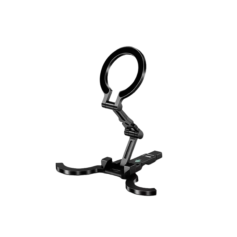MagSafe Compatible Foldable Phone Tripod with 360° Rotation Base