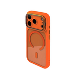 Translucent Acrylic MagSafe Case with Alloy Lens Bracket for iPhone 17 Pro & iPhone 17 Pro Max