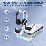 PlayStation 5 Slim Horizontal Cooling Stand with RGB Lighting
