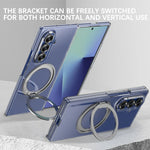 Samsung Galaxy Z Fold 7 Magnetic Protective Case with Rotating Ring