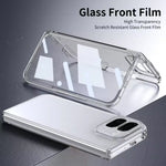 Googel Pixel 10 Pro Fold Clear Case with HD Front Protection Film