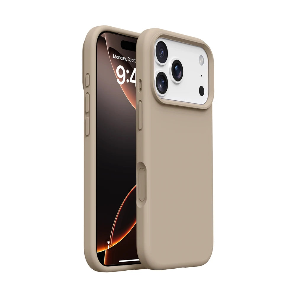 Premium Shockproof Liquid Silicone Case for iPhone 17 Series