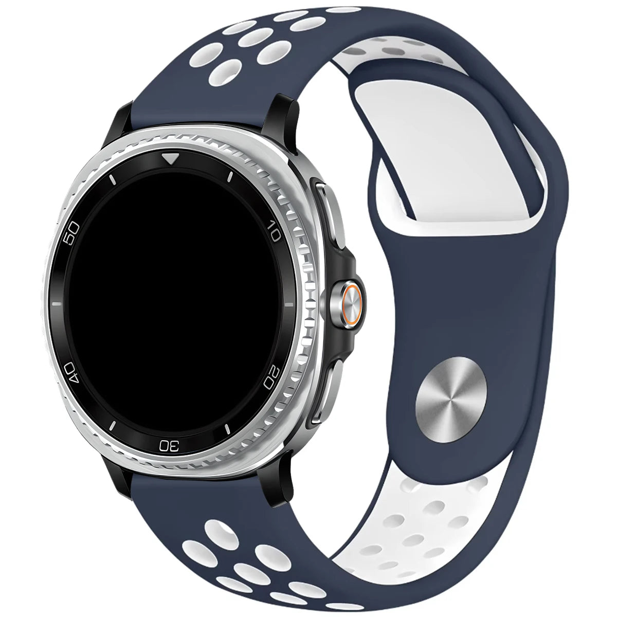 Dual Color Soft Silicone Sport Band for Samsung Galaxy Watch 8 & Galaxy Watch 8 Classic