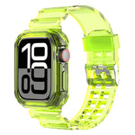 Protective Silicone Case + Wristband for Apple Watch
