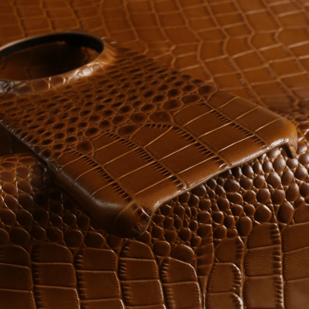 Crocodile Embossed Magnetic Case for Honor Magic8 Series