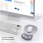 Transparent Silicone Ergonomic Mouse Pad Wrist Rest