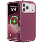 Shockproof Rugged Case with Raised Edge Protection for iPhone 17 Series