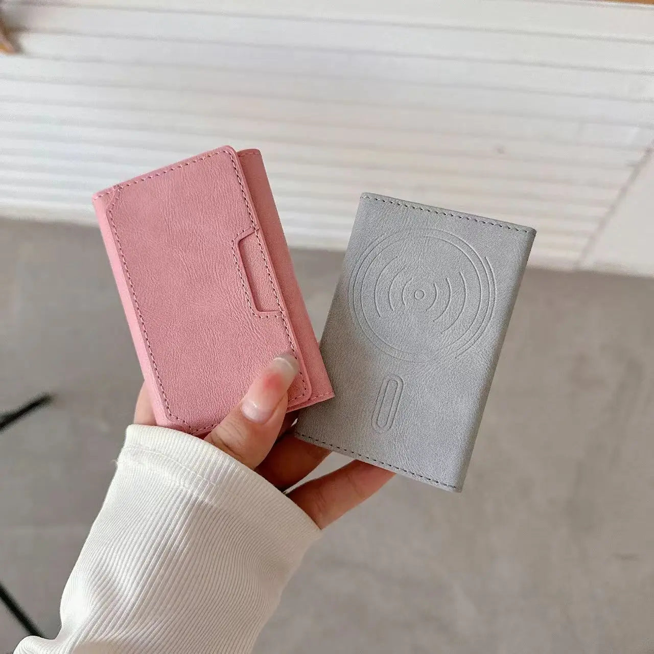 Premium Three-Fold Leather Wallet