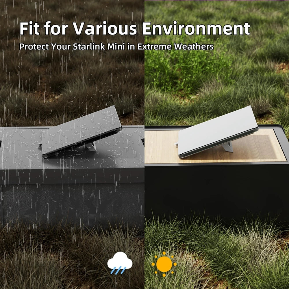 Anti-Collision Transparent Case for Starlink Mini