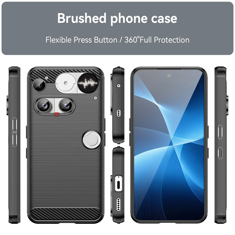 Plain Flexible TPU Case for Nothing Phone 3
