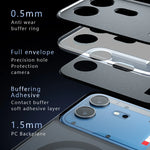 Matte Anti-Fingerprint Hard PC Case with Soft TPU Frame for Nothing Phone (4b)