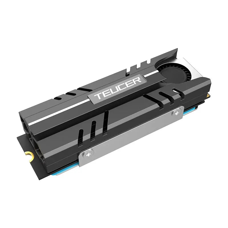 TEUCER M.2 NVMe SSD Heatsink with Active Cooling Fan