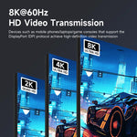 Hagibis USB-C USB4 Short Cable with Vertical Plug