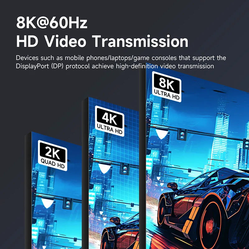 Hagibis USB-C USB4 Short Cable with Vertical Plug