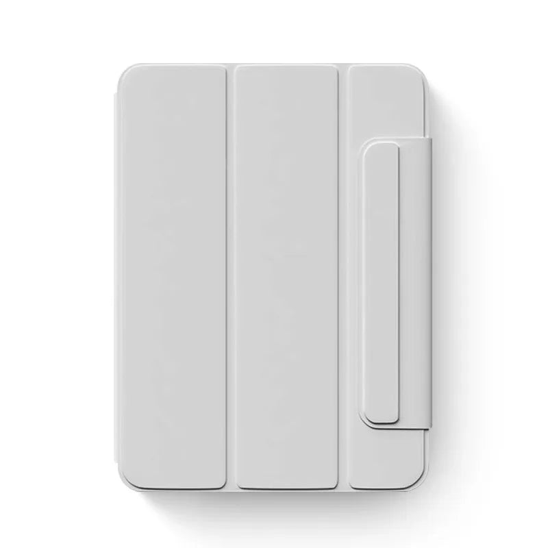 Matte Tri-Fold Case with Magnetic Detachable Back Panel for iPad Mini 6