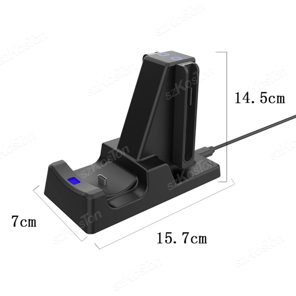 Fast Charging Dock for Switch 2 Pro & Joy-Con 2 Controllers with LED Indicator