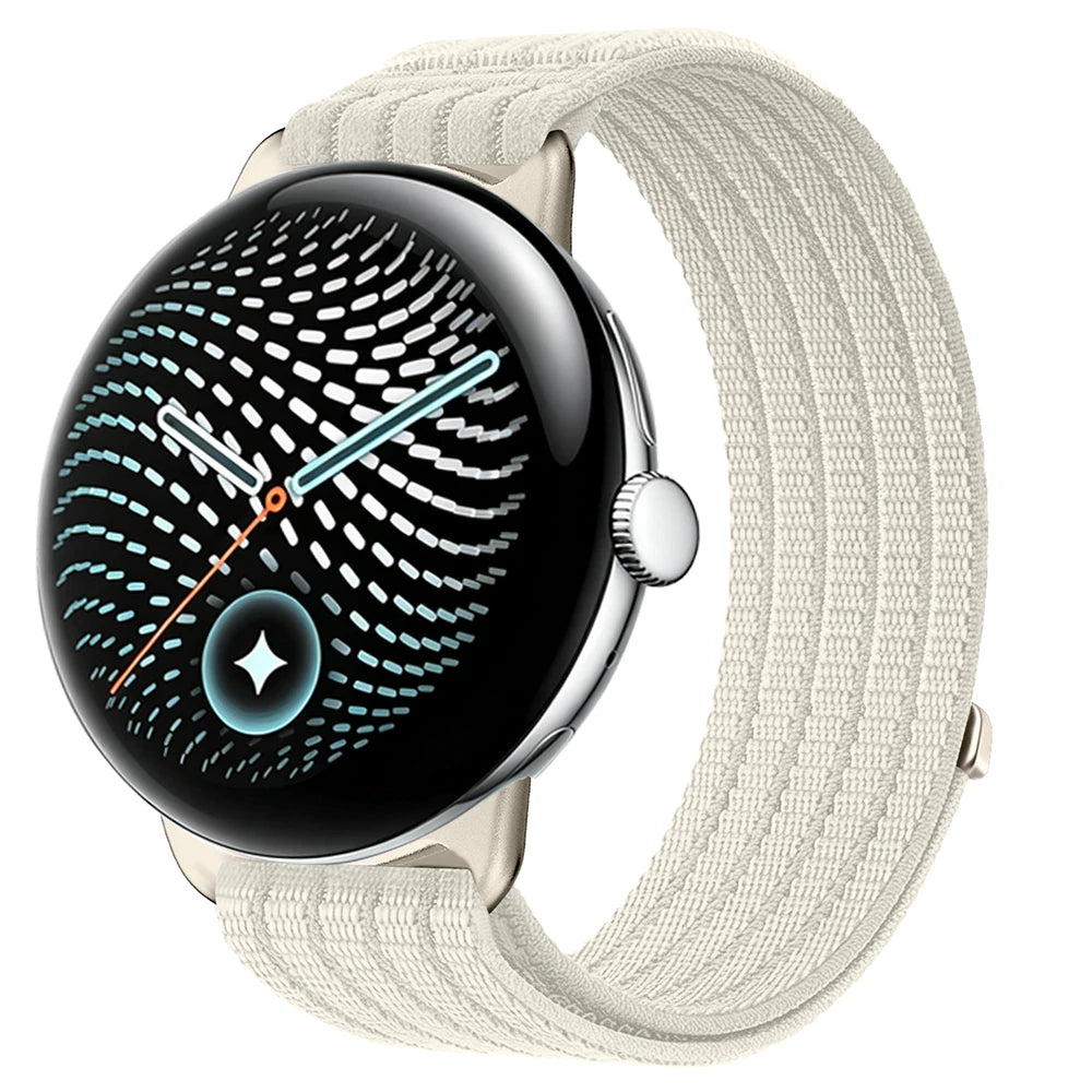 Nylon Braided Quick-Release Watch Band for Google Pixel Watch 3
