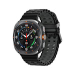 Two-Color Marine Silicone Band for Samsung Galaxy Watch Ultra and Samsung Galaxy Watch Ultra (2025)