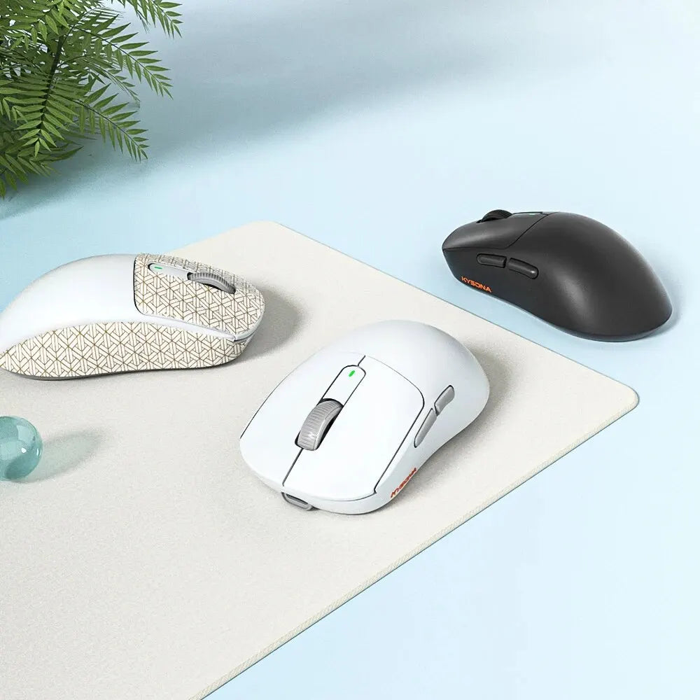 Kysona M600 PAW3395 Wireless Bluetooth Gaming Mouse