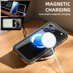 Waterproof Shockproof Detachable MagSafe Case with Wear-Resistant Materials for iPhone 17 Series