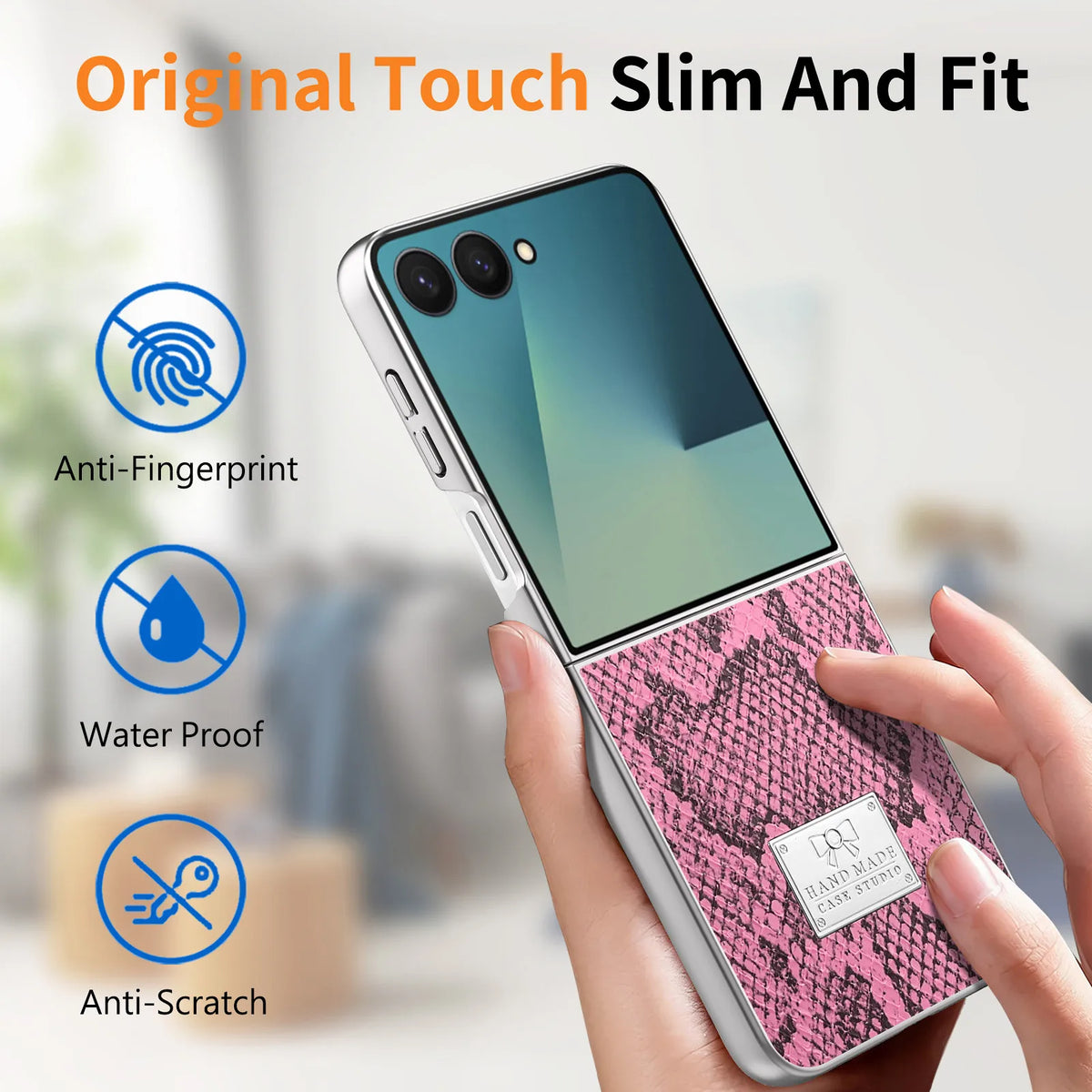 Dual-Layer Shockproof Folding Case for Samsung Galaxy Z Flip 8