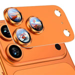 iPhone 17 Series Camera Lens Metal Cover with Protective Glass